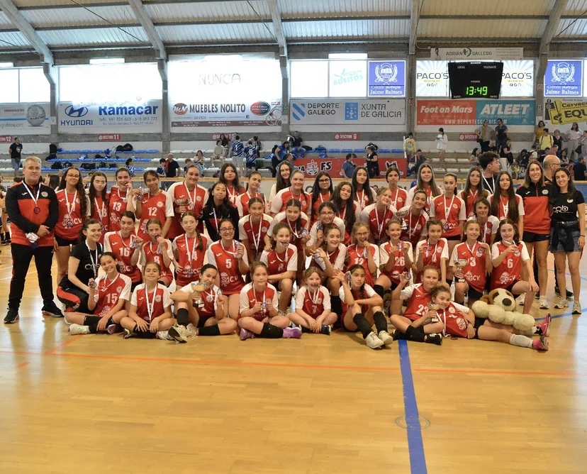 Categorías base do Club Voleibol Noia