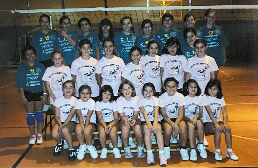 Categorías base do Club Voleibol Noia